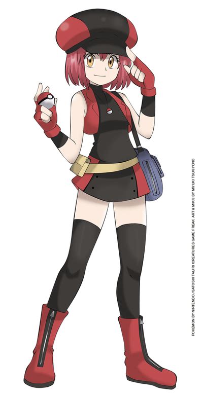 An Anime Character With Red Hair And Black Clothes Holding A Cell Phone To Her Ear