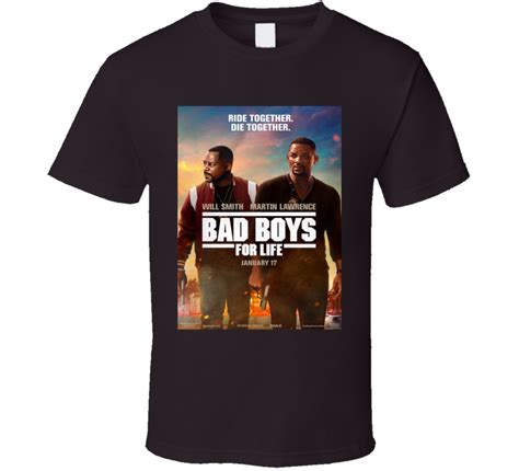 Bad Boys For Life Movie Poster T Shirt
