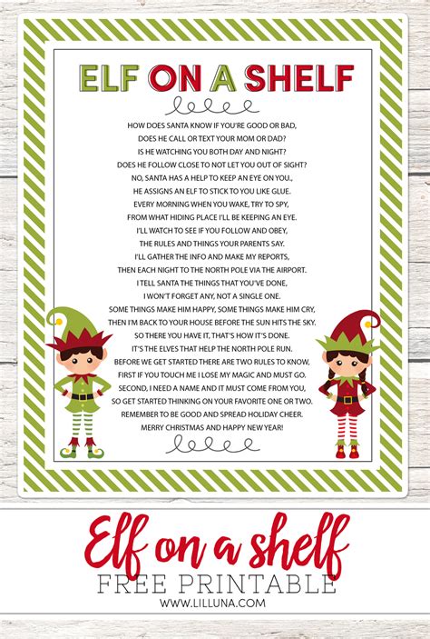 Elf On The Shelf Arrival Letter Poem Lets Diy It All With Kritsyn