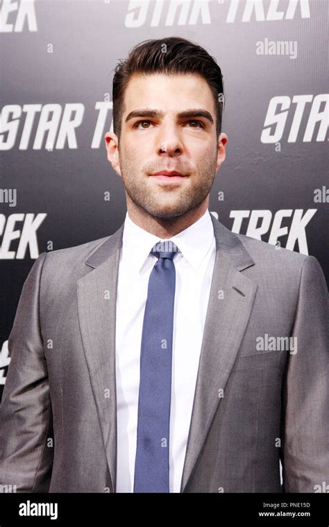 Zachary Quinto At The Los Angeles Premiere Of Star Trek Held At The