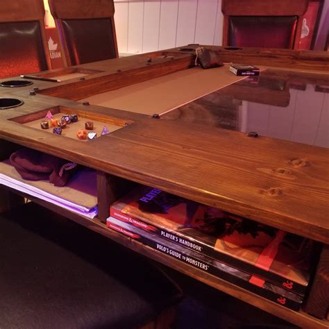 3d Design Plans For Dungeons And Dragons Gaming Table — Hook And Chance