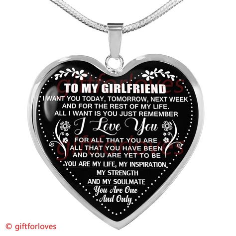 Check spelling or type a new query. To My Girlfriend Luxury Necklace: Best Gift For Girlfriend ...