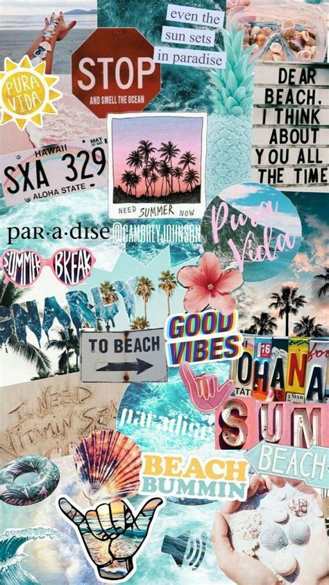 Beach Collage Wallpapers - Wallpaper Cave