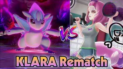 Isle Of Armor Rematch With Klara Full Battle Animation Pokemon Sword And Shield Youtube