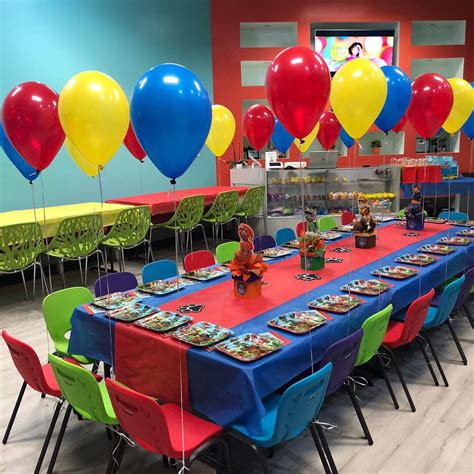 Indoor birthday parties in des moines, iowa. PACKAGE 3: Paw Patrol theme party at The Garden. Decor and event design provided Adam's Garden ...