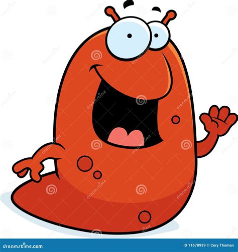 Slug Waving Stock Vector Illustration Of Orange Animal 11670939