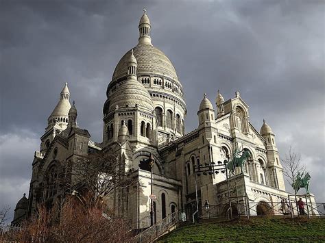Sacred Heart Church Paris France Monument Tourism Catholic