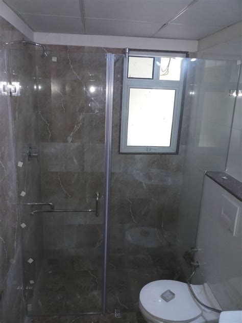 glass shower partition for bathroom shape quadrant at rs 450 sqft in bengaluru