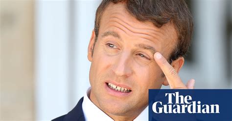 Emmanuel Macrons Popularity Slumps Again France The Guardian