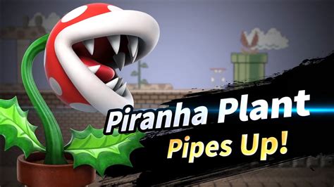 piranha plant is now available in super smash bros ultimate thumbsticks