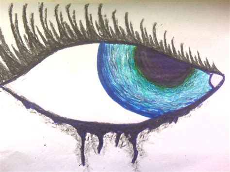 The purpose of this lesson is to show you how to draw the basic structure of a human eye. Simple Drawings Of Eyes Crying images & pictures | Easy ...