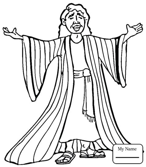 Joseph Bible Coloring Page at GetColorings.com | Free printable colorings pages to print and color