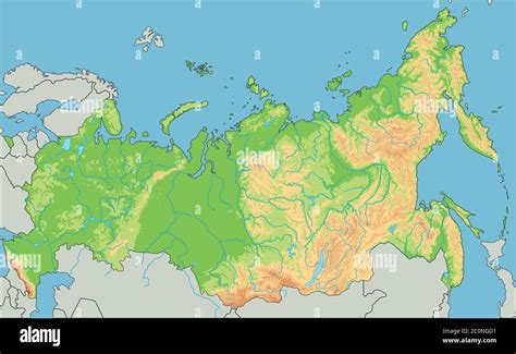 Sibérie Map Banque De Photographies Et D’images à Haute Résolution Alamy