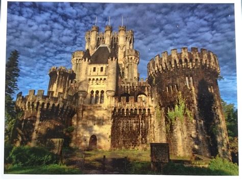 Butrón Castle Gatika Basque Country Spain From Rosalía