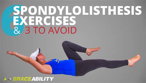 6 Best Spondylolisthesis Exercises And 3 To Avoid