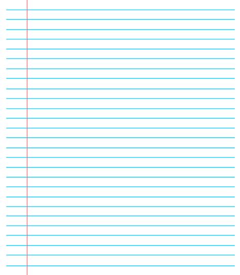 20 Free Printable Blank Lined Paper Template In Pdf And Word Regarding