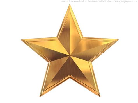 Gold Star Clip Art Printable