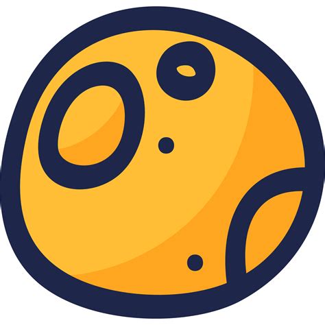 Moon Doodle Icon 16458358 Png