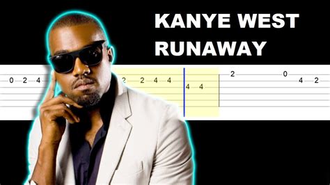 Kanye West Runaway Easy Guitar Tabs Tutorial Youtube