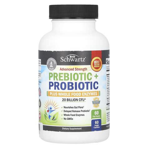 Bioschwartz Advanced Strength Prebiotic Probiotic Plus Whole Food