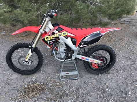Geico Graphics On A Crf450r Bike Builds Motocross Forums Message