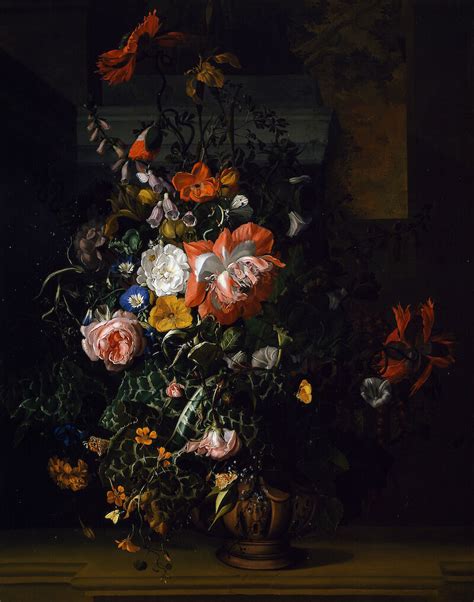 Still Life With Flowers By Rachel Ruysch Obelisk Art History