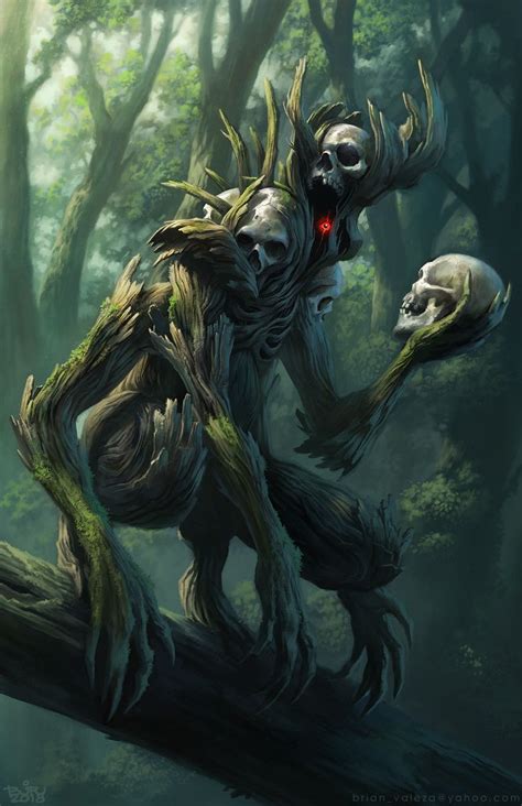 Dark Creatures Fantasy Beasts Monster Concept Art