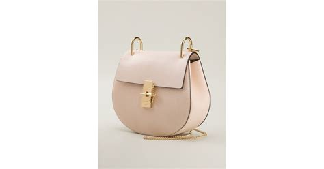 Chloé Drew Shoulder Bag In Pink Lyst