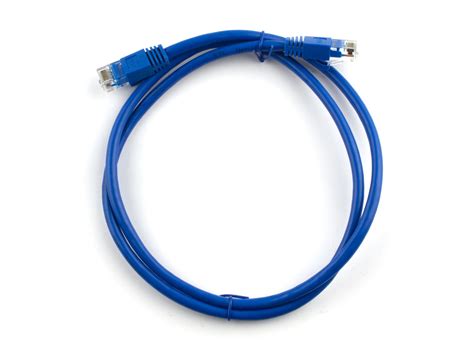 2 Ft Booted Cat6 Network Patch Cable Blue Computer Cable Store