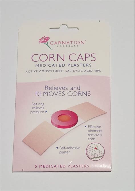 Carnation Corn Caps Medicated Plasters Beauty Personal Care Foot Care On Carousell