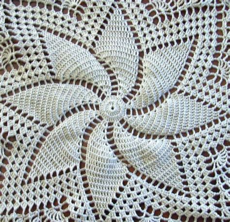 Praline Pinwheel 15 Doily Etsy In 2021 Crochet Doily Patterns