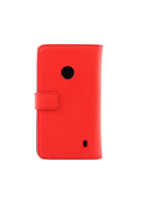 Nokia Lumia 520 Insmat Red Flip Case