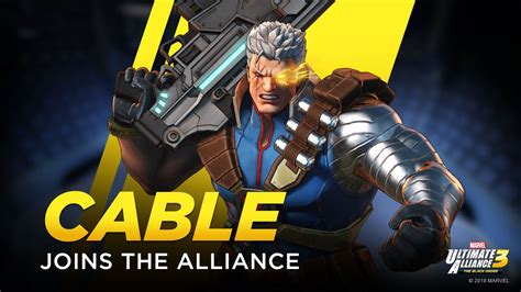 Cable Marvel Avengers Alliance