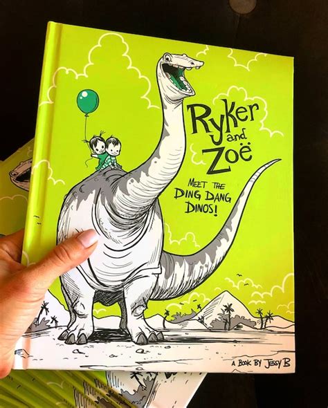 Ryker And Zoe Meet The Ding Dang Dinos Etsy