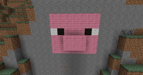 Pig Face Minecraft Pixel Art Clip Art Library