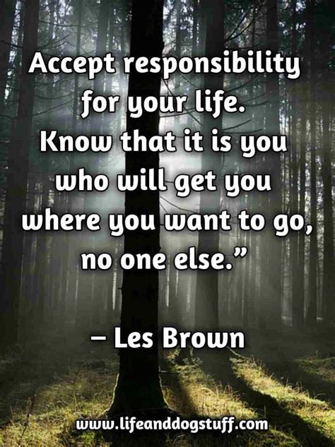 Accept Responsibility Quote Inspirational Quotes Motivational