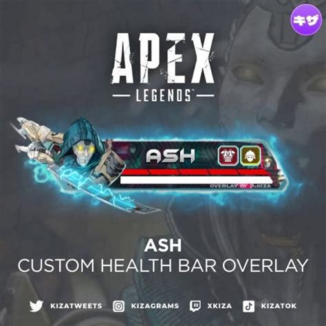 Ash Customizable Animated Apex Legends Custom Health Bar Etsy Canada