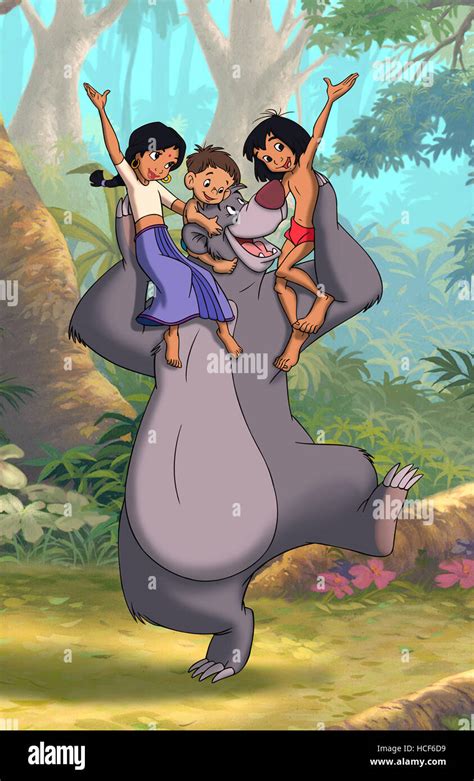 Jungle Book 2 Shanti Ranjan Baloo Mowgli 2003 C Walt Disney