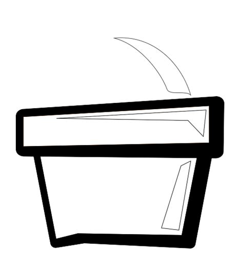 Flower Pot Clipart Black And White - ClipArt Best