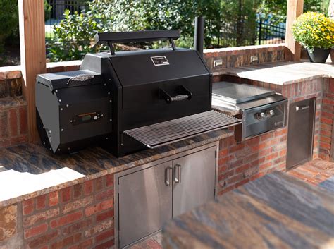 built in smokers for outdoor kitchens