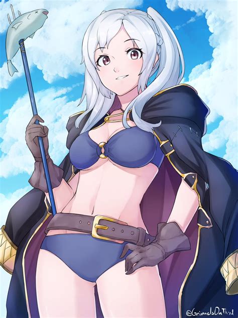 Seaside Tactician Harpoon In Hand Fire Emblem Heroes Know Your Meme