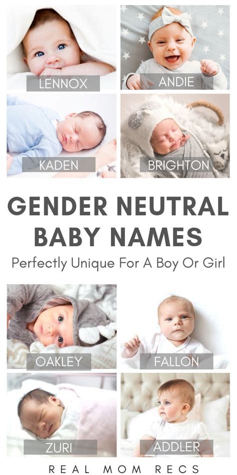 Unique Nonbinary Unique Gender Neutral Names : 50 Adorable Gender 