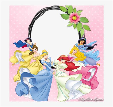 Printable Disney Princess Frame