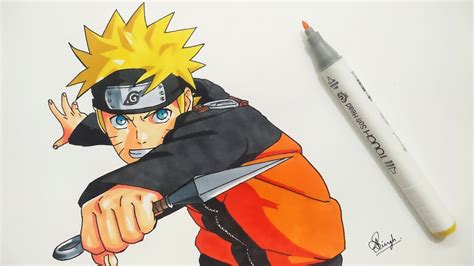 Simple Anime Drawings Naruto From The Anime Naruto Shippuden For