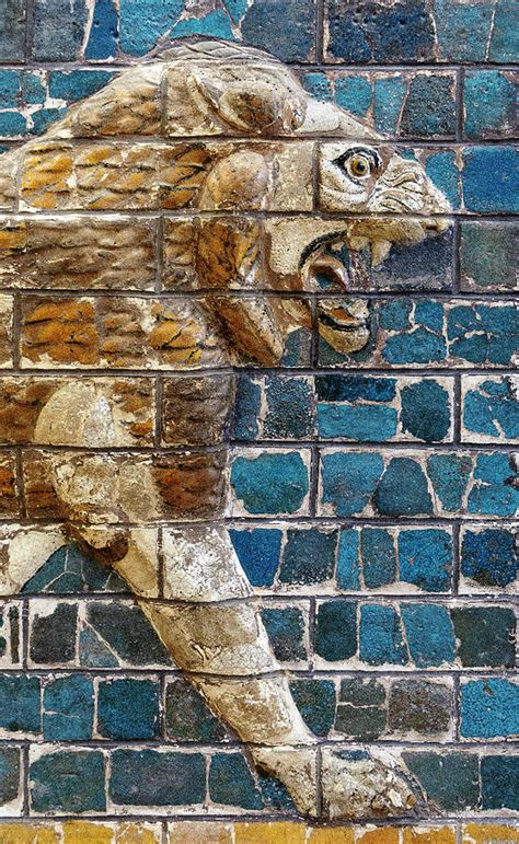 Babylonian Lion 03 Right Photograph By Weston Westmoreland Fine Art
