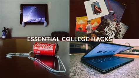 5 Life Hacks For College Students Youtube