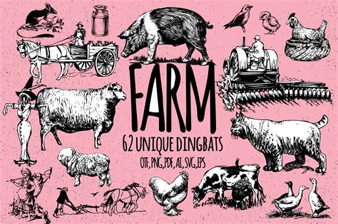 Farm Font By Minimalistartstudio · Creative Fabrica