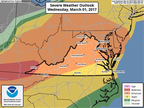 A Serious Weather Situation Will Affect The Area This Afternoon