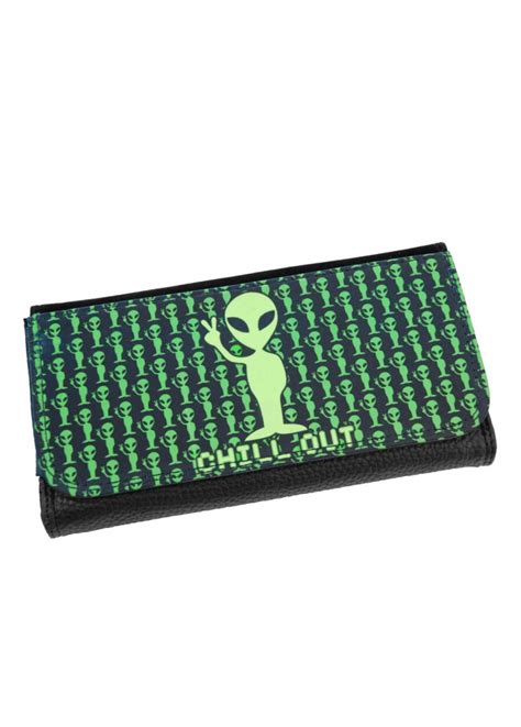 Darkside Clothing Alien Chill Out Purse Attitude Clothing