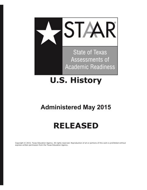 It's time to use the staar released tests to your advantage. STARR-EOC Released Test